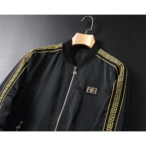 Replica Versace Jackets Long Sleeved For Men #1033178 $72.00 USD for Wholesale