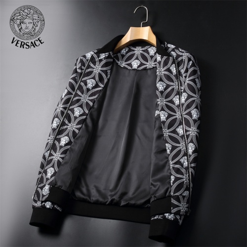 Replica Versace Jackets Long Sleeved For Men #1033179 $72.00 USD for Wholesale