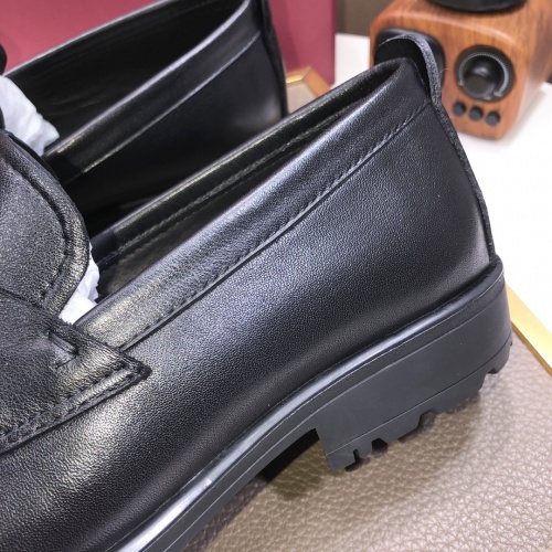 Replica Salvatore Ferragamo Leather Shoes For Men #1033226 $92.00 USD for Wholesale