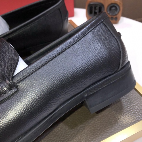 Replica Salvatore Ferragamo Leather Shoes For Men #1033232 $92.00 USD for Wholesale