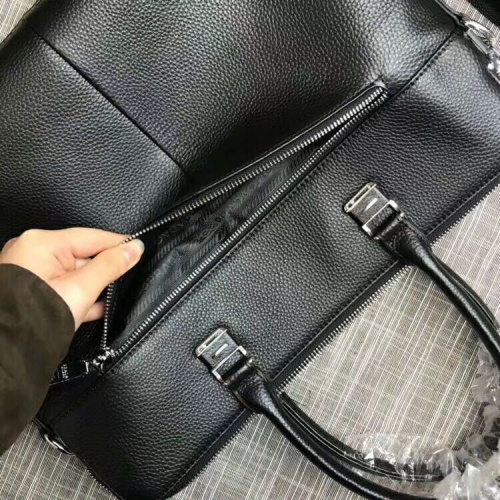 Replica Versace AAA Man Handbags #1033239 $102.00 USD for Wholesale