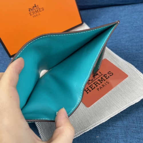 Replica Hermes AAA Quality Wallets #1033265 $48.00 USD for Wholesale