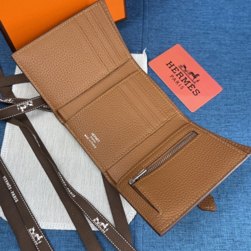 Replica Hermes AAA Quality Wallets #1033282 $52.00 USD for Wholesale