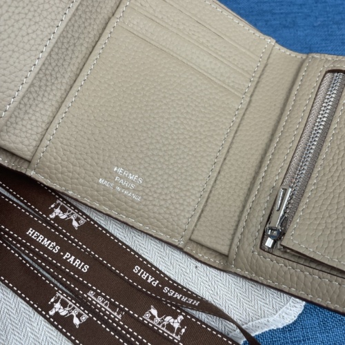 Replica Hermes AAA Quality Wallets #1033284 $52.00 USD for Wholesale