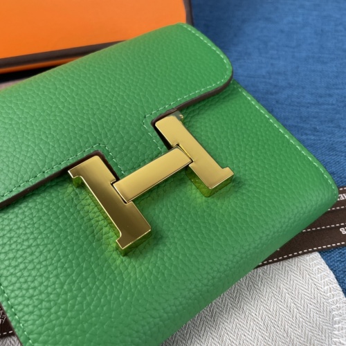 Replica Hermes AAA Quality Wallets #1033293 $52.00 USD for Wholesale