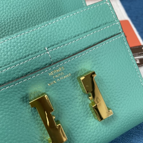 Replica Hermes AAA Quality Wallets #1033294 $52.00 USD for Wholesale
