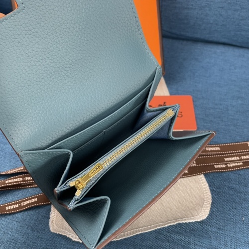 Replica Hermes AAA Quality Wallets #1033295 $52.00 USD for Wholesale