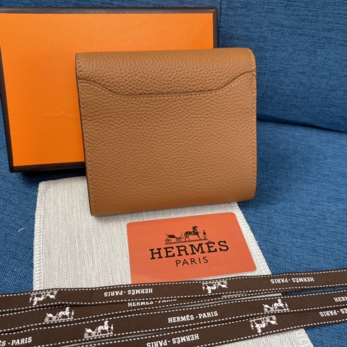 Replica Hermes AAA Quality Wallets #1033301 $52.00 USD for Wholesale
