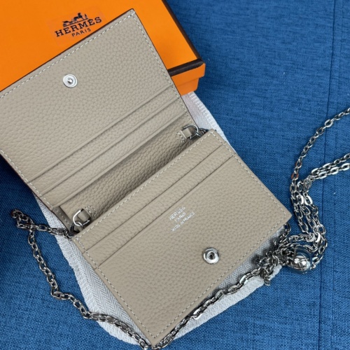 Replica Hermes AAA Quality Wallets #1033313 $56.00 USD for Wholesale
