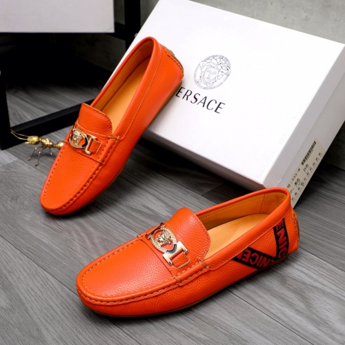 Versace Leather Shoes For Men #1033340