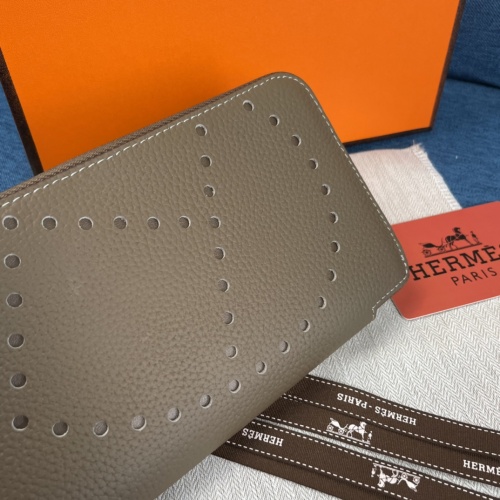 Replica Hermes AAA Quality Wallets #1033350 $56.00 USD for Wholesale
