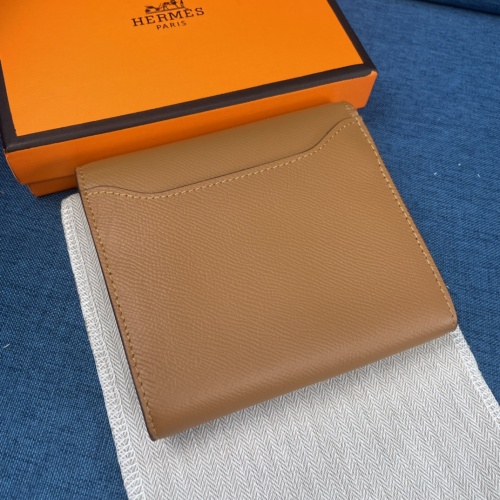 Replica Hermes AAA Quality Wallets #1033389 $56.00 USD for Wholesale