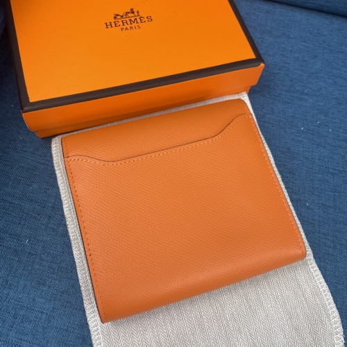 Replica Hermes AAA Quality Wallets #1033390 $56.00 USD for Wholesale