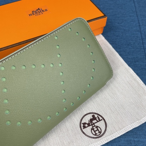 Replica Hermes AAA Quality Wallets #1033400 $56.00 USD for Wholesale
