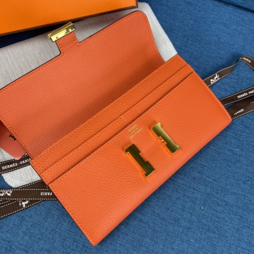 Replica Hermes AAA Quality Wallets #1033430 $60.00 USD for Wholesale