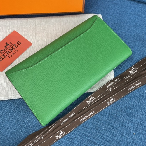 Replica Hermes AAA Quality Wallets #1033439 $60.00 USD for Wholesale