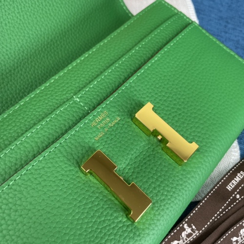 Replica Hermes AAA Quality Wallets #1033439 $60.00 USD for Wholesale