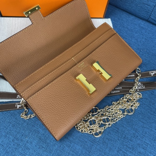 Replica Hermes AAA Quality Wallets #1033448 $68.00 USD for Wholesale