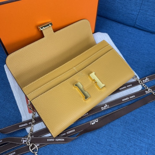 Replica Hermes AAA Quality Wallets #1033449 $68.00 USD for Wholesale