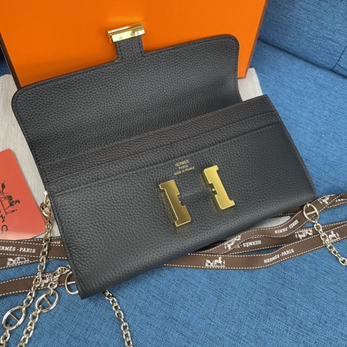Replica Hermes AAA Quality Wallets #1033453 $68.00 USD for Wholesale