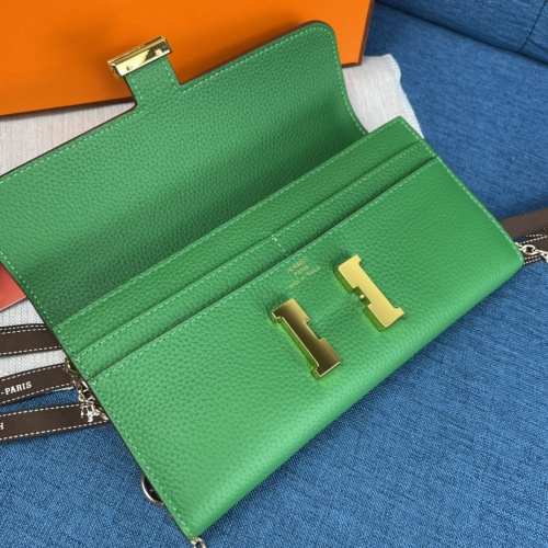 Replica Hermes AAA Quality Wallets #1033456 $68.00 USD for Wholesale