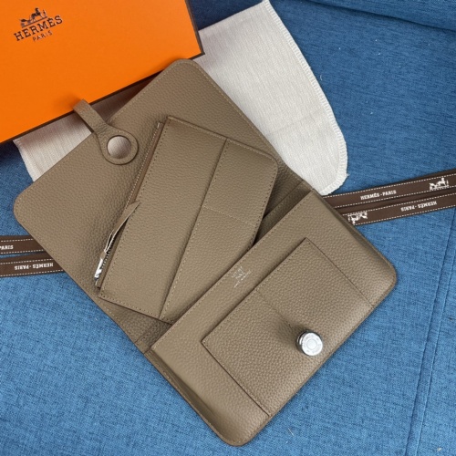 Replica Hermes AAA Quality Wallets #1033467 $60.00 USD for Wholesale