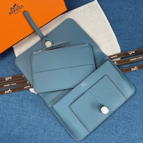 Replica Hermes AAA Quality Wallets #1033471 $60.00 USD for Wholesale