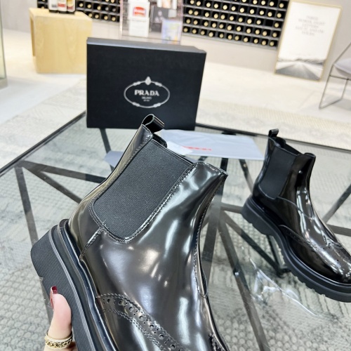 Replica Prada Boots For Men #1033549 $145.00 USD for Wholesale