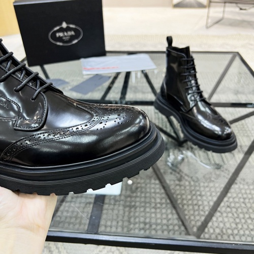 Replica Prada Boots For Men #1033552 $150.00 USD for Wholesale