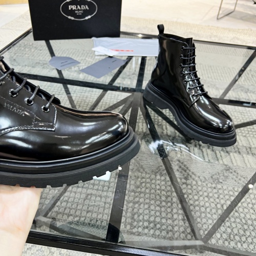 Replica Prada Boots For Men #1033553 $150.00 USD for Wholesale