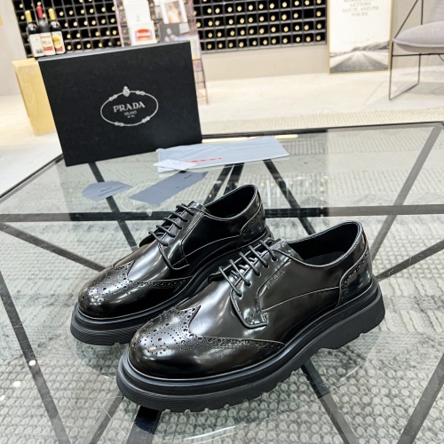 Prada Leather Shoes For Men #1033579