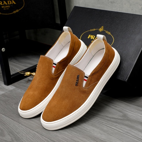 Replica Prada Casual Shoes For Men #1033596 $76.00 USD for Wholesale
