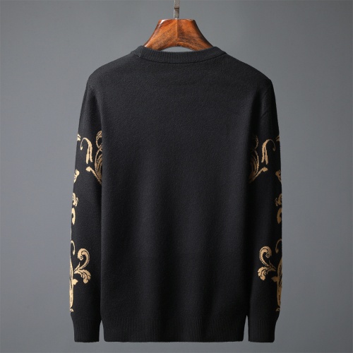 Replica Versace Sweaters Long Sleeved For Men #1033653 $52.00 USD for Wholesale