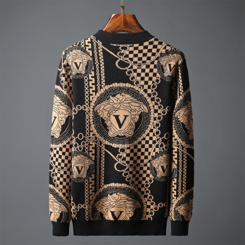 Replica Versace Sweaters Long Sleeved For Men #1033662 $52.00 USD for Wholesale