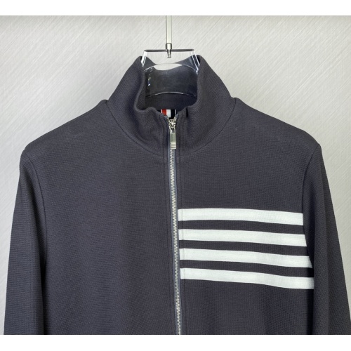 Replica Thom Browne Jackets Long Sleeved For Men #1033772 $105.00 USD for Wholesale