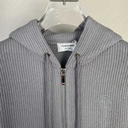 Replica Thom Browne Jackets Long Sleeved For Men #1033774 $105.00 USD for Wholesale