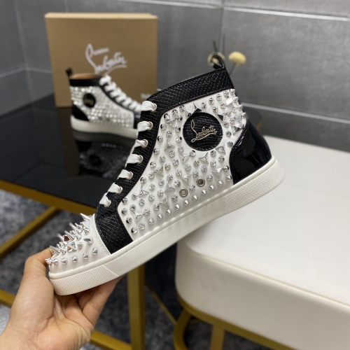 Replica Christian Louboutin High Top Shoes For Women #1033874 $98.00 USD for Wholesale