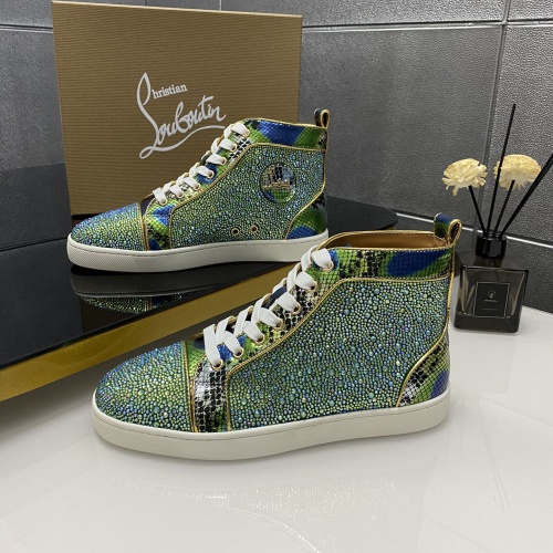 Replica Christian Louboutin High Top Shoes For Women #1033876 $102.00 USD for Wholesale