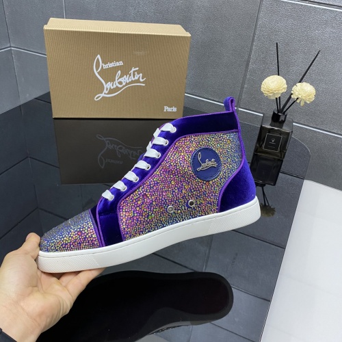 Replica Christian Louboutin High Top Shoes For Women #1033878 $102.00 USD for Wholesale