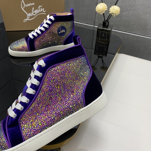 Replica Christian Louboutin High Top Shoes For Women #1033878 $102.00 USD for Wholesale