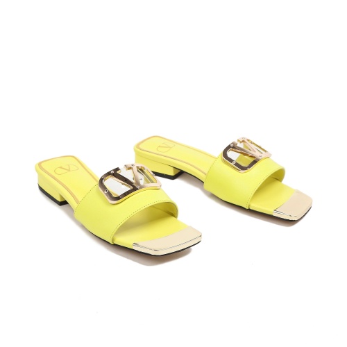 Replica Valentino Slippers For Women #1033893 $82.00 USD for Wholesale