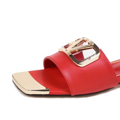 Replica Valentino Slippers For Women #1033898 $82.00 USD for Wholesale