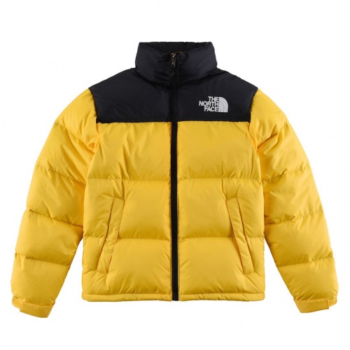 The North Face Down Feather Coat Long Sleeved For Unisex #1033916 $118.00 USD, Wholesale Replica The North Face Down Feather Coat