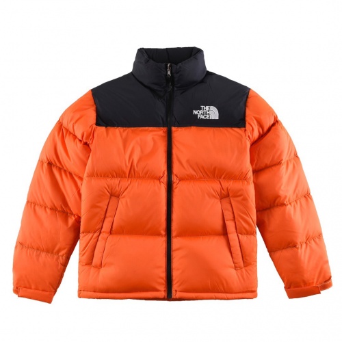 The North Face Down Feather Coat Long Sleeved For Unisex #1033919 $118.00 USD, Wholesale Replica The North Face Down Feather Coat