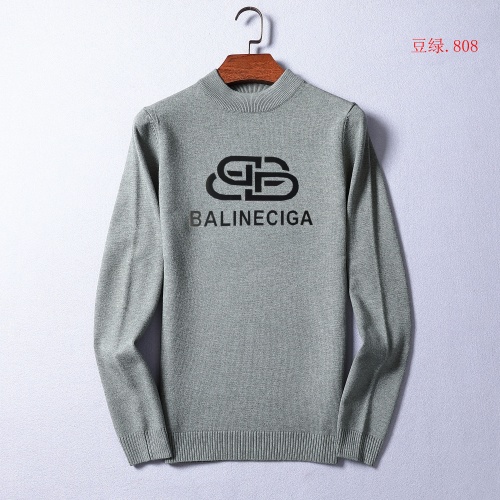 Balenciaga Sweaters Long Sleeved For Men #1033963 $40.00 USD, Wholesale Replica Balenciaga Sweaters