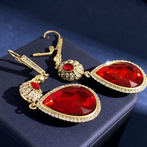 Replica Alexander McQueen Earrings For Women #1034278 $34.00 USD for Wholesale