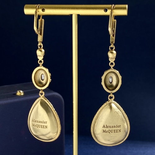 Replica Alexander McQueen Earrings For Women #1034278 $34.00 USD for Wholesale