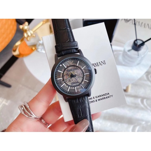 Armani Watches For Men #1034313 $45.00 USD, Wholesale Replica Armani Watches
