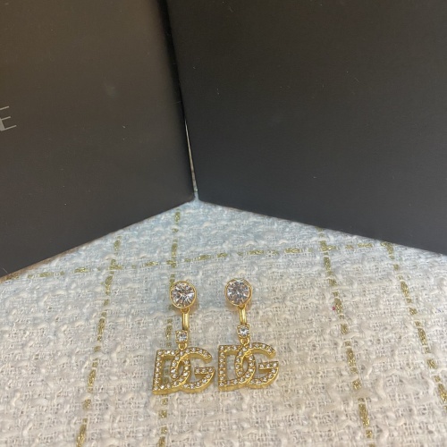 Replica Dolce & Gabbana D&G Earrings For Women #1034335 $27.00 USD for Wholesale