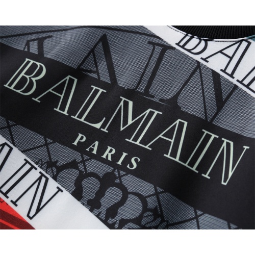 Replica Balmain Hoodies Long Sleeved For Men #1034611 $40.00 USD for Wholesale